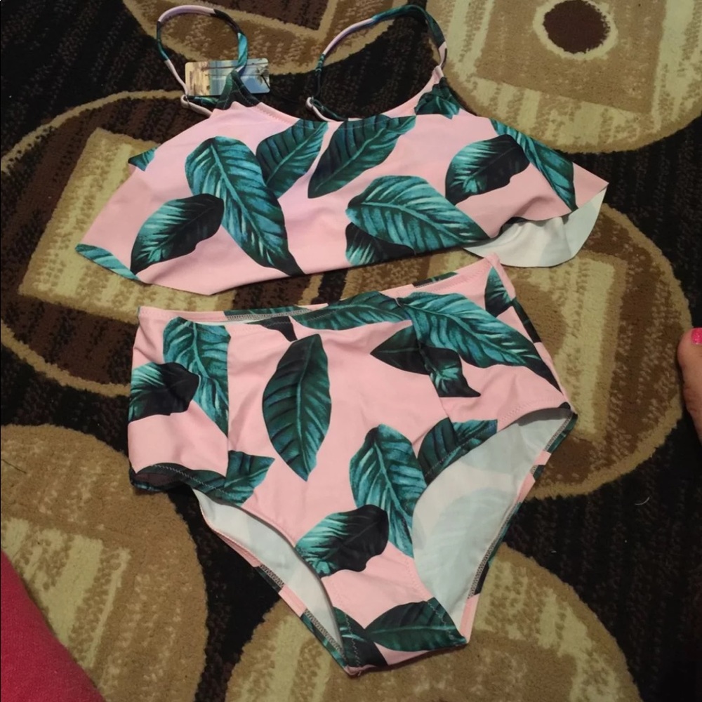 two piece swim suit